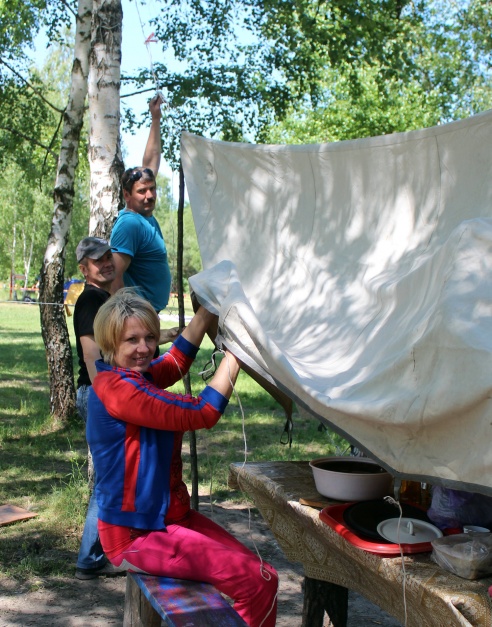 Прошел ежегодный туристический слёт на Бамовском озере.