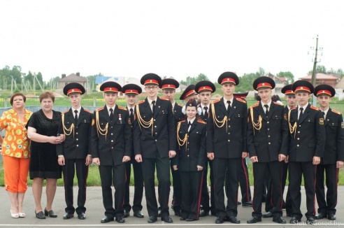 В кадетском училище прошёл выпускной