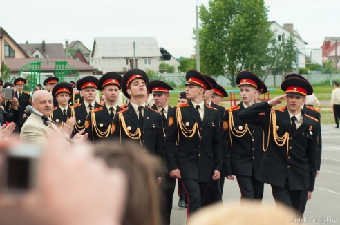 В кадетском училище прошёл выпускной
