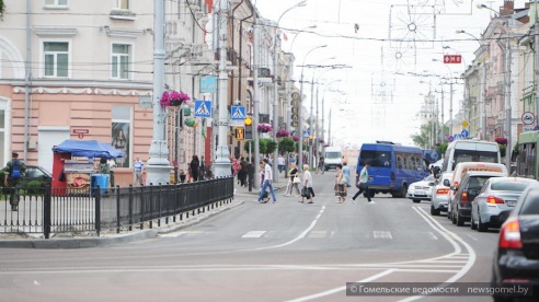 В центре Гомеля на один пешеходный переход стало меньше