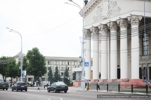 В центре Гомеля на один пешеходный переход стало меньше