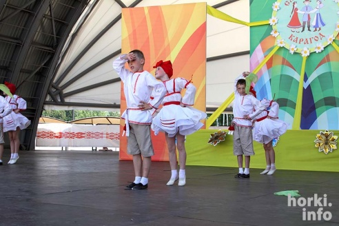 Так закончился "Славянскі карагод" в Горках