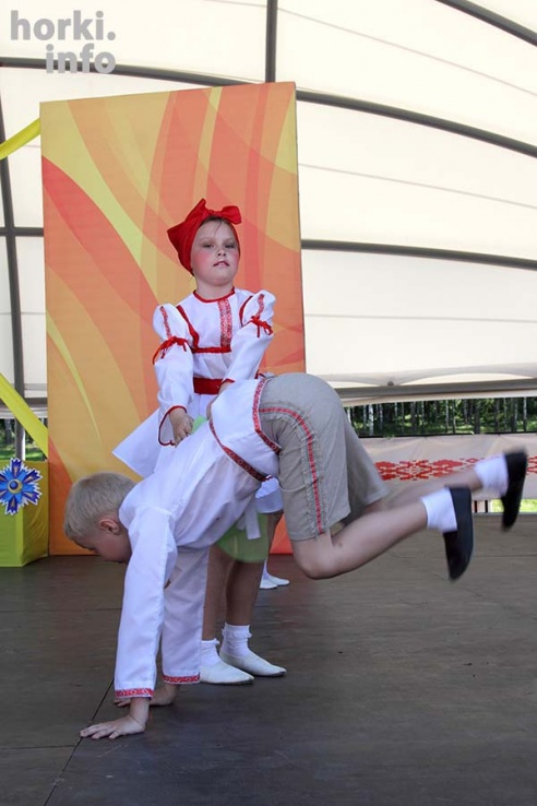 Так закончился "Славянскі карагод" в Горках