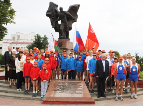 Сверхмарафон «Память и Слава – 70!» прошёл через Слуцк