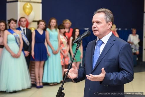 Золотых и серебряных медалистов чествовали в Гомеле