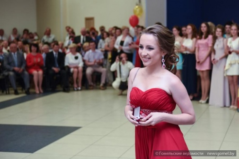 Золотых и серебряных медалистов чествовали в Гомеле