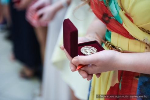 Золотых и серебряных медалистов чествовали в Гомеле