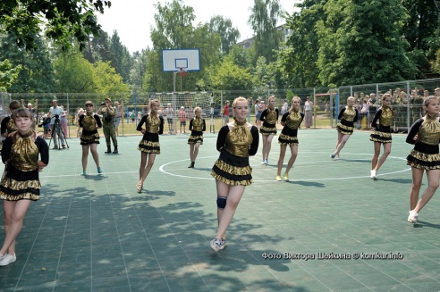 Спортивная площадка открылась в Киселевичах