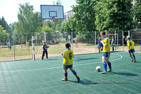 Спортивная площадка открылась в Киселевичах