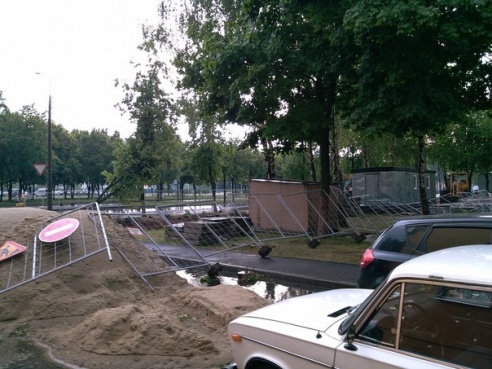 Фотофакт: в воскресенье Гомель «накрыло» дождем