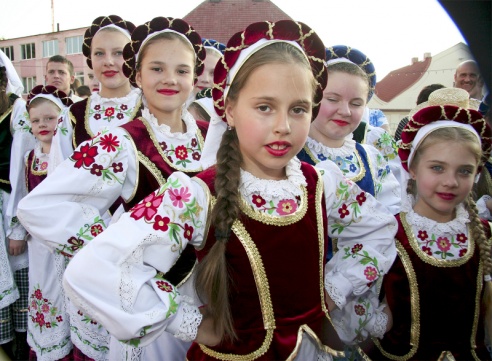 У Паставах прайшоў ХVIII Міжнародны фестываль народнай музыкі “Звіняць цымбалы і гармонік” (+шмат фота)