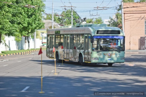 В Гомеле прошёл конкурс профессионального мастерства водителей троллейбусов