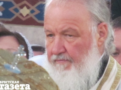 Патриарх Кирилл возглавил Божественную литургию в Свято-Воскресенском соборе Бреста