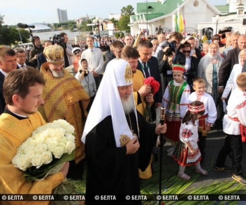 ФОТОРЕПОРТАЖ: Визит патриарха Кирилла в Беларусь