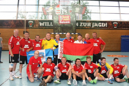 Горецкие гандболисты сыграли в Берлине