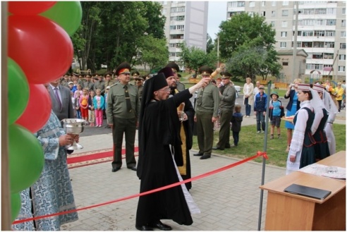 Военнослужащие приняли новый дом