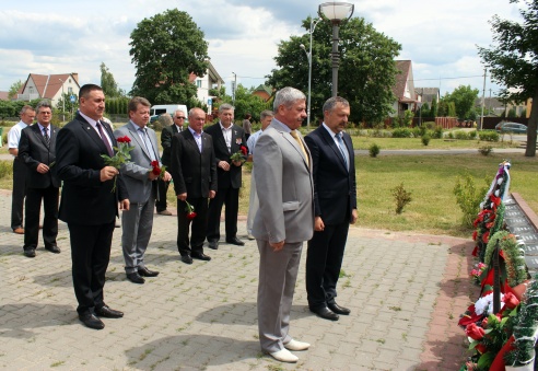 В Кобрине состоялась встреча руководителей областных организаций и членов центрального совета.