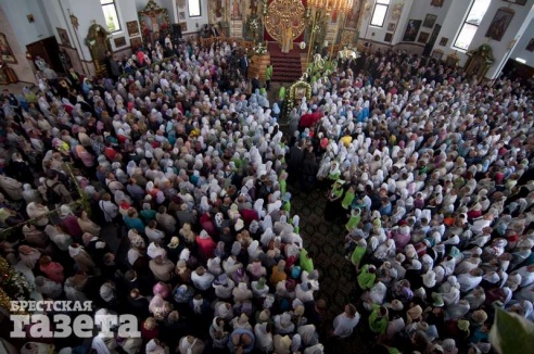 Патриарх Кирилл назвал православную церковь Бреста духовной твердыней на западном порубежье святой Руси