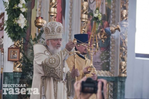 Патриарх Кирилл назвал православную церковь Бреста духовной твердыней на западном порубежье святой Руси