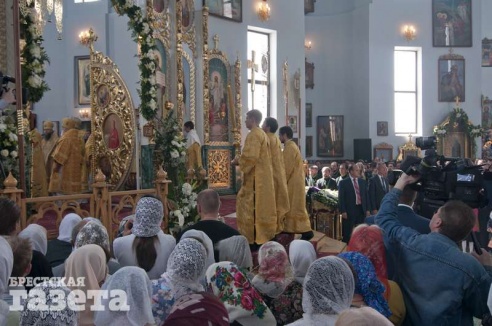 Патриарх Кирилл назвал православную церковь Бреста духовной твердыней на западном порубежье святой Руси