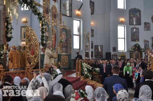 Патриарх Кирилл назвал православную церковь Бреста духовной твердыней на западном порубежье святой Руси