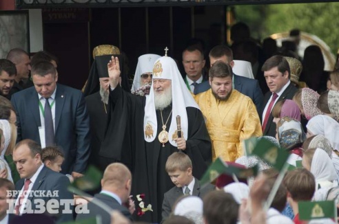 Патриарх Кирилл назвал православную церковь Бреста духовной твердыней на западном порубежье святой Руси