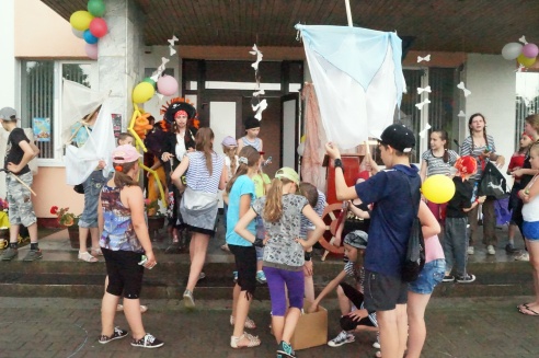 Жители деревни Хидры провели мероприятие посвящённое приключениям Джека Воробья.