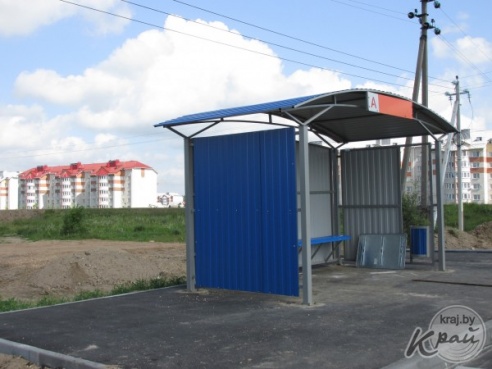 ФОТОФАКТ: Две новые остановки появились в микрорайоне Северный в Вилейке