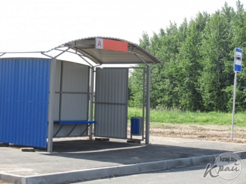 ФОТОФАКТ: Две новые остановки появились в микрорайоне Северный в Вилейке