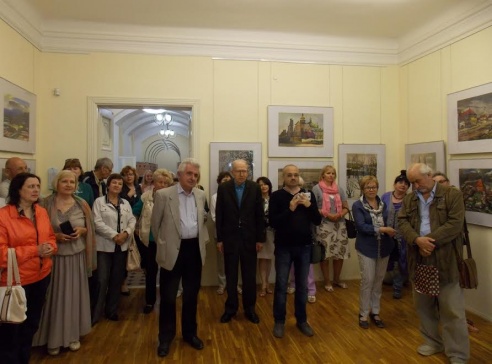 В Витебске открылась новая выставка Феликса Гумена «Память»