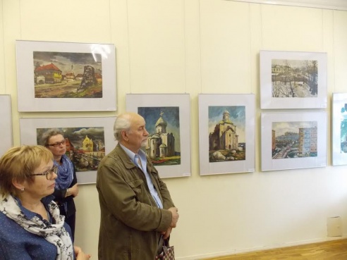 В Витебске открылась новая выставка Феликса Гумена «Память»