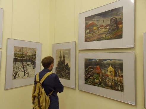 В Витебске открылась новая выставка Феликса Гумена «Память»