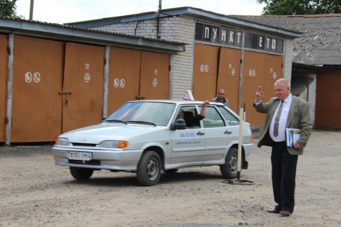 В Ошмянской автошколе – областные соревнования профессионального мастерства
