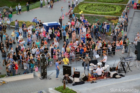 День молодежи в Слуцке: от городского парка до заката