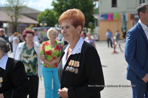 Торжественный митинг в День города