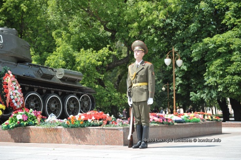 Торжественный митинг в День города