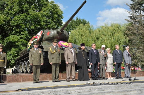 Торжественный митинг в День города