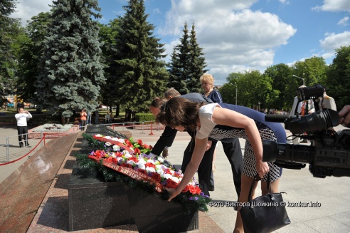 Торжественный митинг в День города