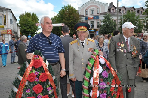 Торжественный митинг в День города