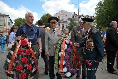 Торжественный митинг в День города