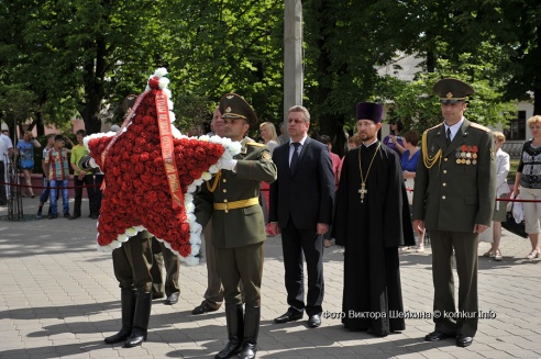 Торжественный митинг в День города