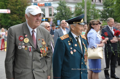 Торжественный митинг в День города