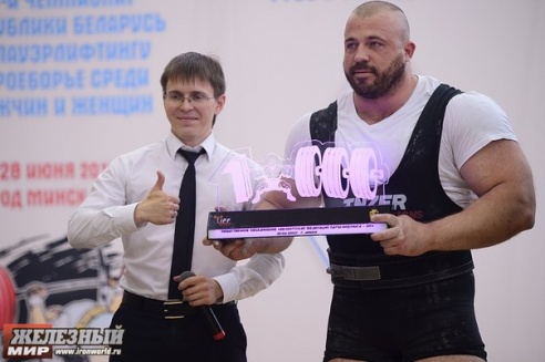 Оршанец поднял тонну!