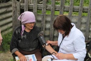 Очередной раз маршрут поезда «Забота» пролегал в малонаселенные пункты Белынковичского сельсовета Костюковичского района (+ фото)