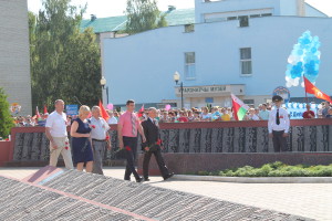 День Независимости в Костюковичах (+ фото)