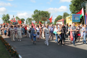 День Независимости в Костюковичах (+ фото)