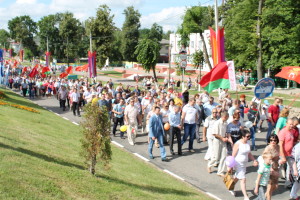 День Независимости в Костюковичах (+ фото)