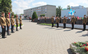 Самый главный праздник нашей страны – День Независимости – отпраздновали на прошлой неделе в Костюковичах (+ фото, видео)