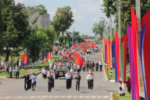Самый главный праздник нашей страны – День Независимости – отпраздновали на прошлой неделе в Костюковичах (+ фото, видео)