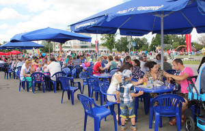 Самый главный праздник нашей страны – День Независимости – отпраздновали на прошлой неделе в Костюковичах (+ фото, видео)